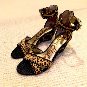 Sam Edelman Wedge Sandals 5.5
